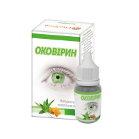 Оковирин глазные капли при дальнозоркости, близорукости, астигматизме 10мл