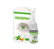 Оковирин глазные капли при дальнозоркости, близорукости, астигматизме 10мл