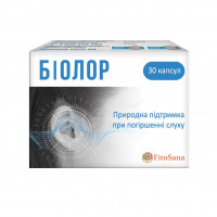 Биолор капсулы ушные при проблемах со слухом №30