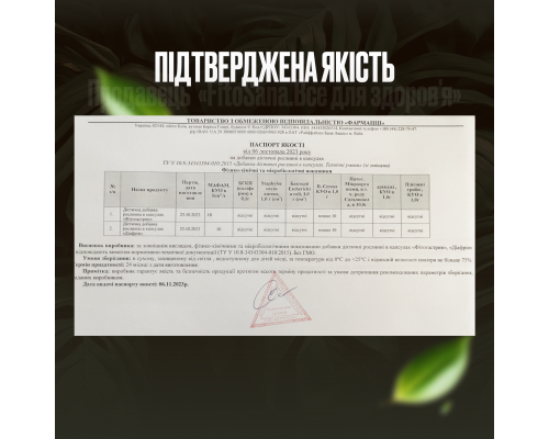 Фітогастрин капсули при дисбактеріозі, колітах №30 Фітогастрин капсули при дисбактеріозі, колітах №30